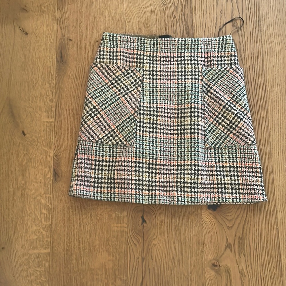 Maeve Anthropologie mini skirt